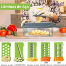 Fatiador e Cortador de Legumes 16 em 1 – Multifuncional com Coletor