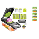 Fatiador e Cortador de Legumes 16 em 1 – Multifuncional com Coletor