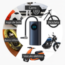 Inflador de Pneus de Alta Precisão com Display LCD – Portátil e Potente